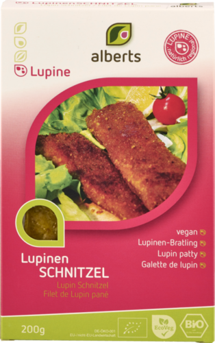 Bio Veganes Lupinenschnitzel paniert Doppelpack