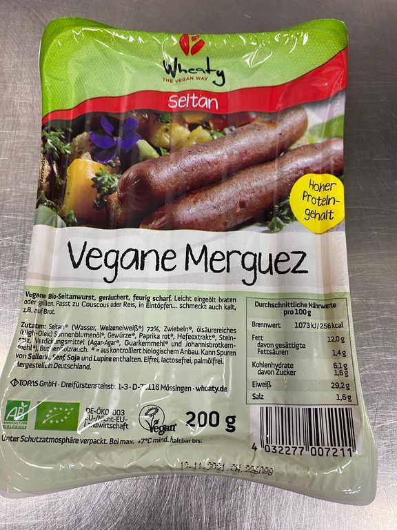 Voodys® Bio Vegan Merguez, Wheaty