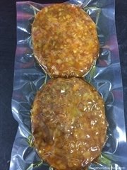 Bio Vegan Linsen Burger Patty Doppelpack